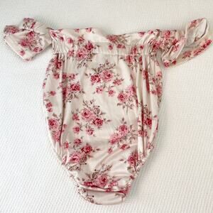 Bailey's Blossoms Off The Shoulder Leotard Onesie